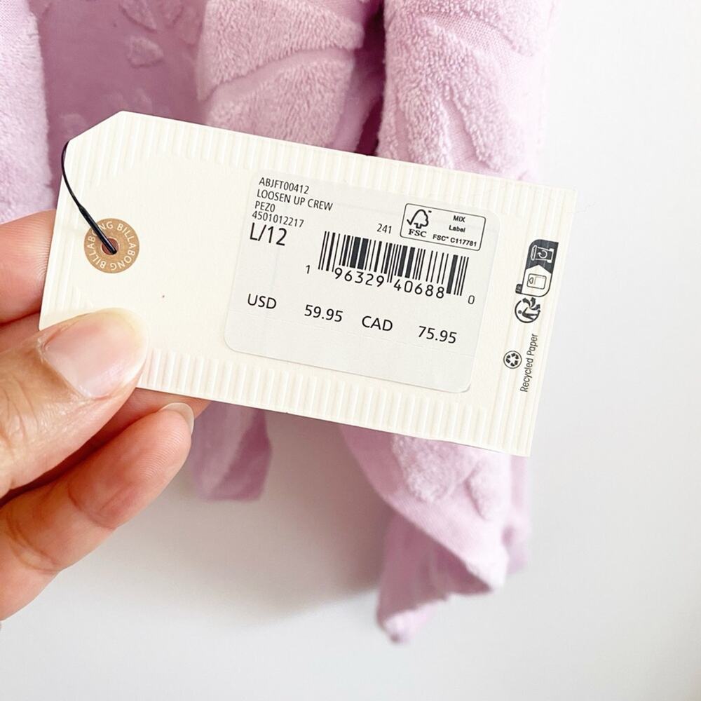 Billabong Floral Loosen Up Crew - Picture 9 of 10